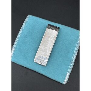 Tiffany & Co. Tiffany Money clip 1837 in 925 silver. Box